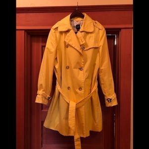 Gap yellow lined trench